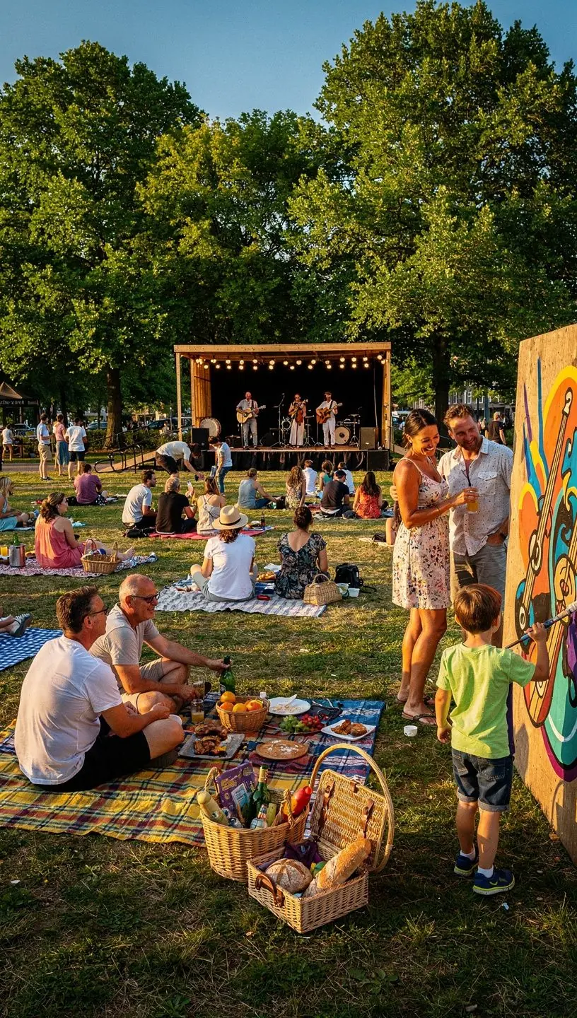 Een persoon die een culturele kaart bekijkt om hun volgende museumbezoek te plannen.